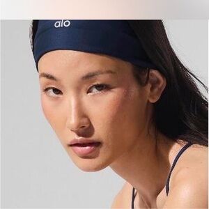 ALO Yoga Navy Blue Headband